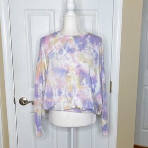 Young Fabulous & Broke Tie Dye Crewneck Sweatshirt Size Small